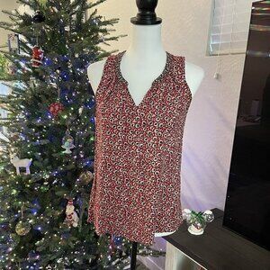 ANTHROPOLOGIE ONE SEPTEMBER TO BURGUNDY RED AND BLUE SIZE XS  - NWOT (454)